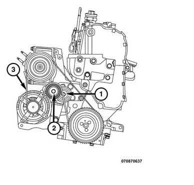 2013 dodge dart serpentine belt diagram