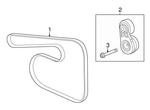 2013 impala belt diagram