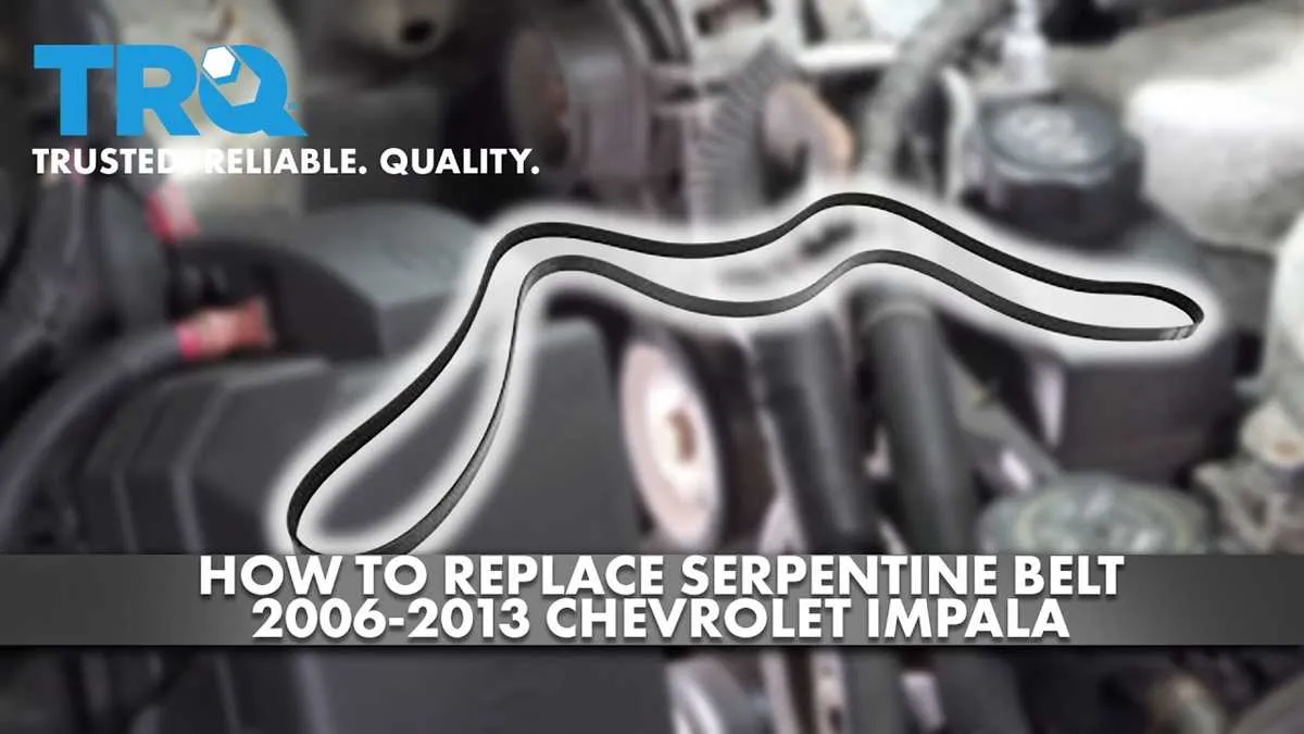 2013 impala serpentine belt diagram