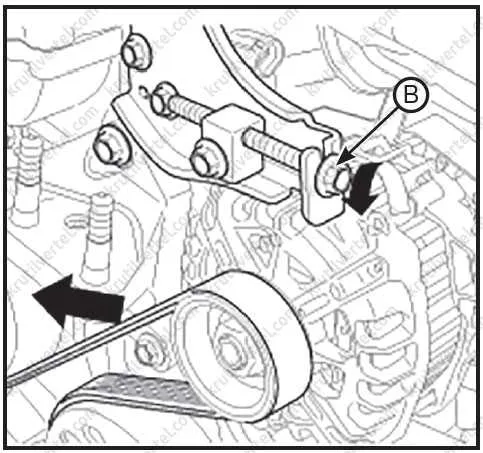 2013 kia forte 2.0 belt diagram