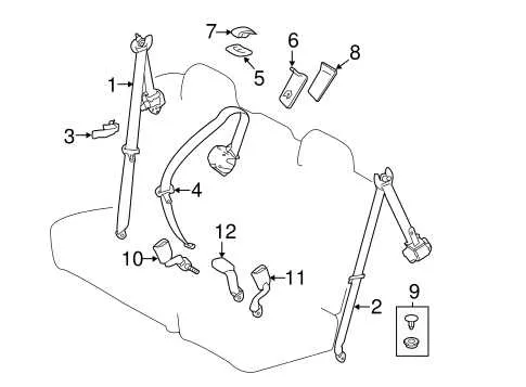 2013 toyota highlander belt diagram