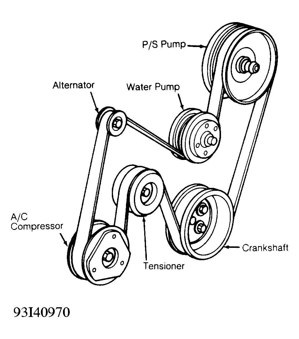 2014 buick lacrosse belt diagram