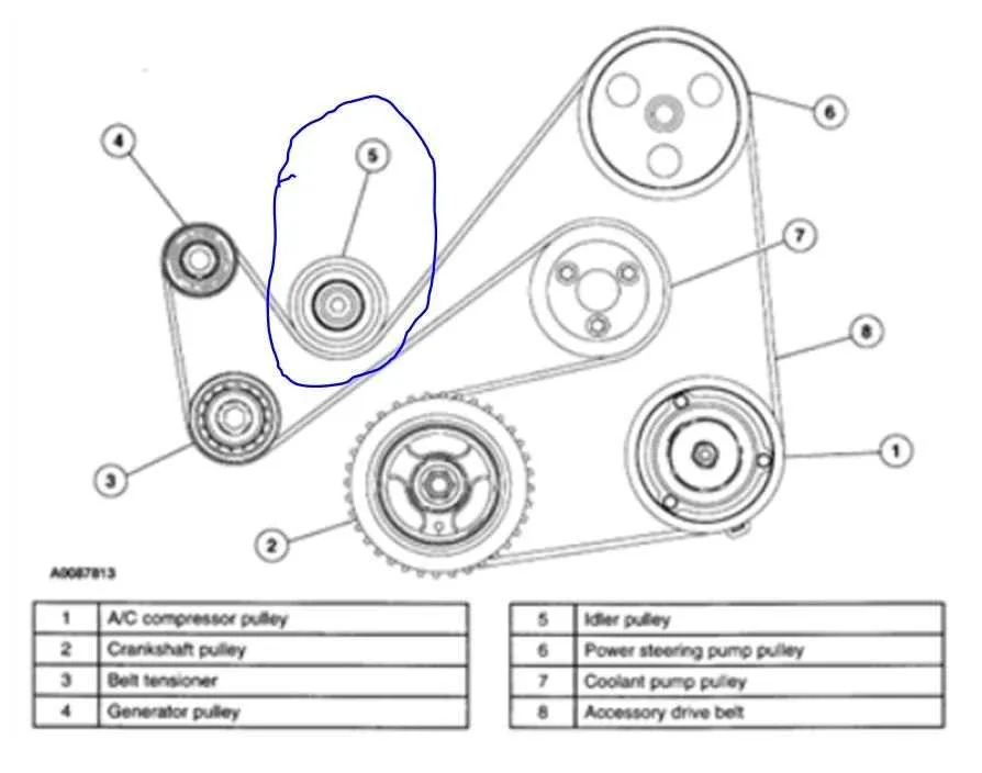 2014 ford focus belt diagram