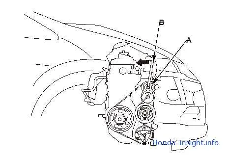 2014 honda civic belt diagram