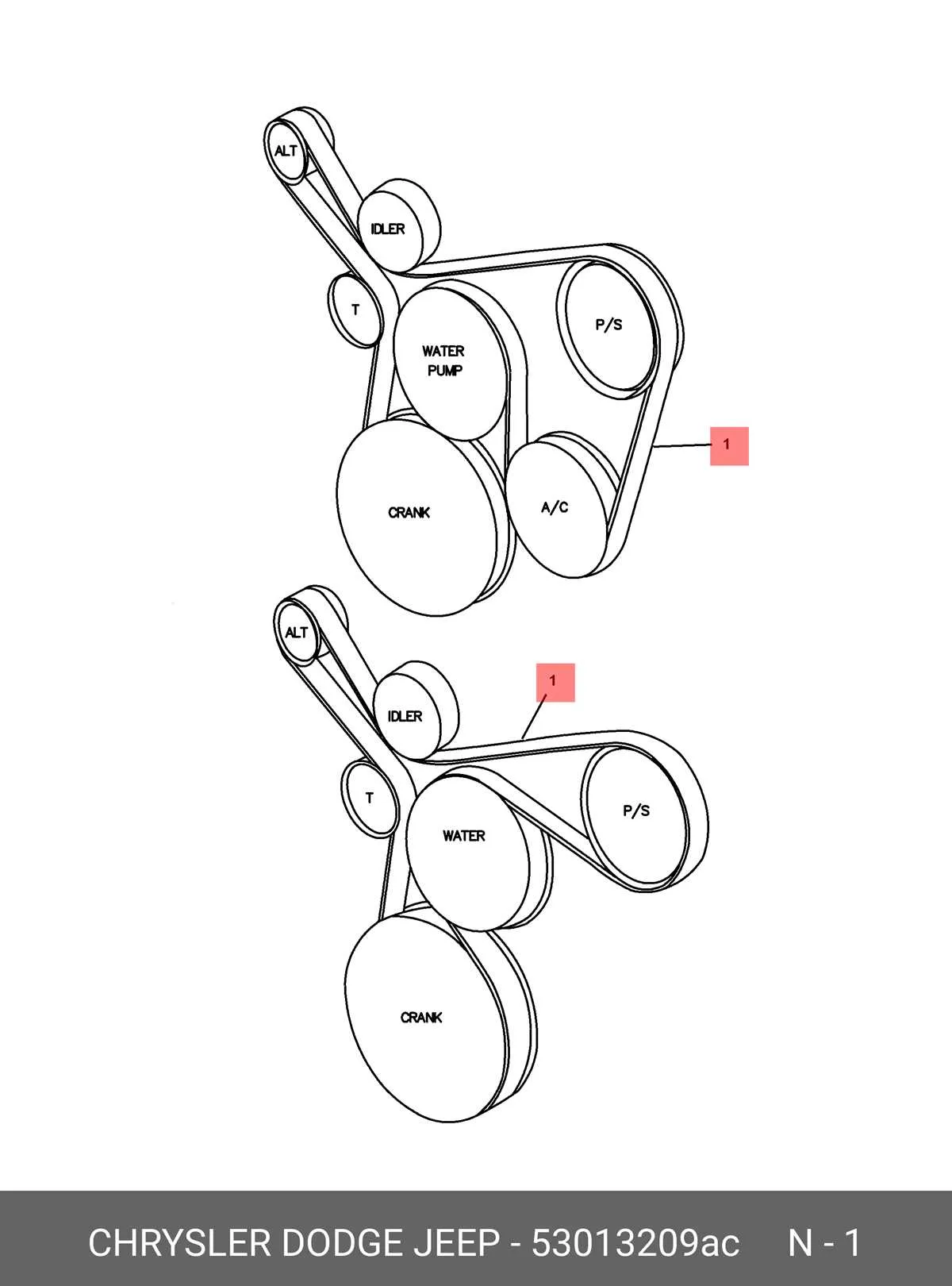 2014 jeep wrangler serpentine belt diagram