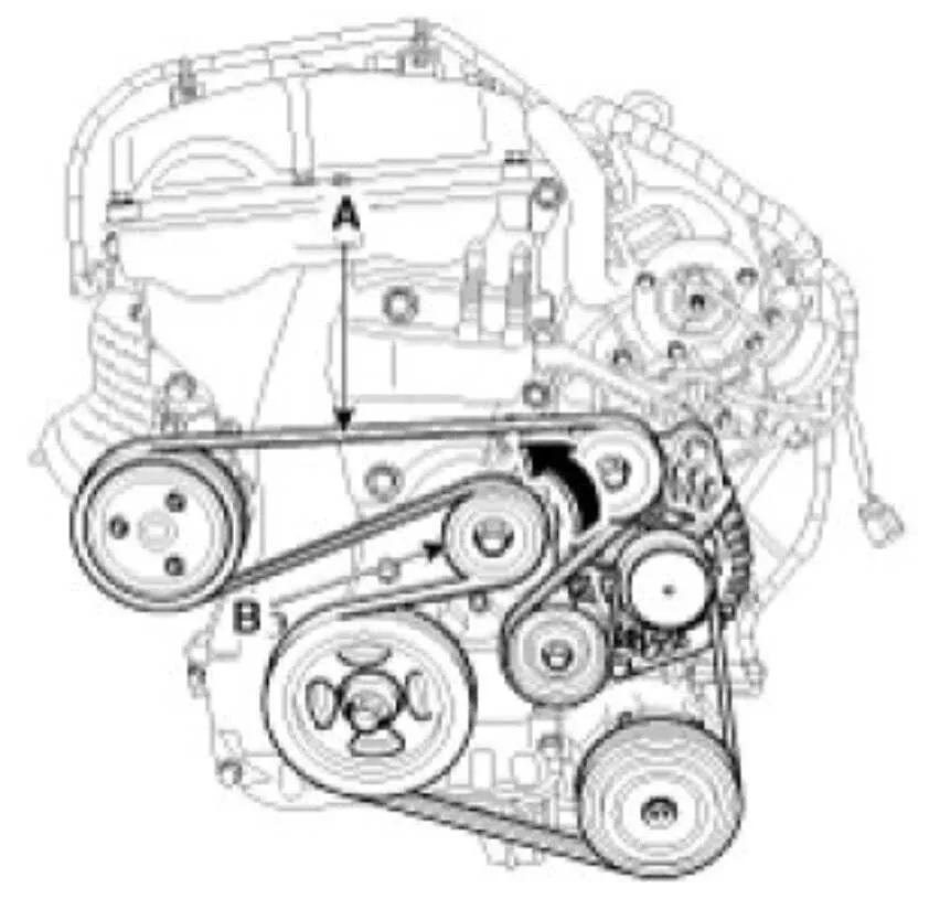 2014 kia optima 2.4 belt diagram