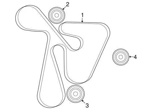 2014 dodge journey 2.4 belt diagram