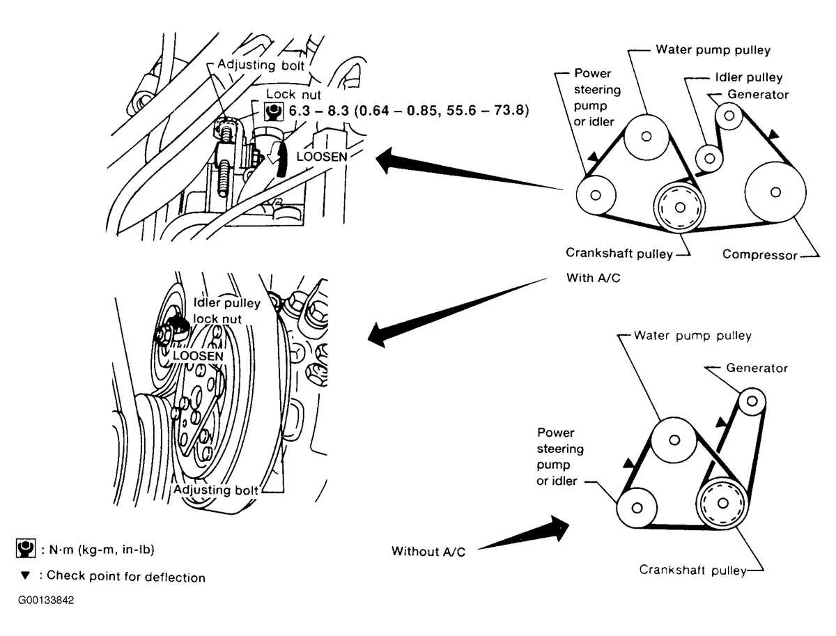 2014 nissan sentra serpentine belt diagram