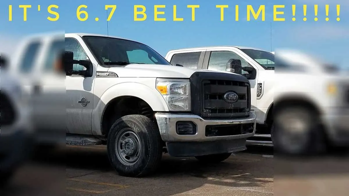 2015 6.7 powerstroke belt diagram
