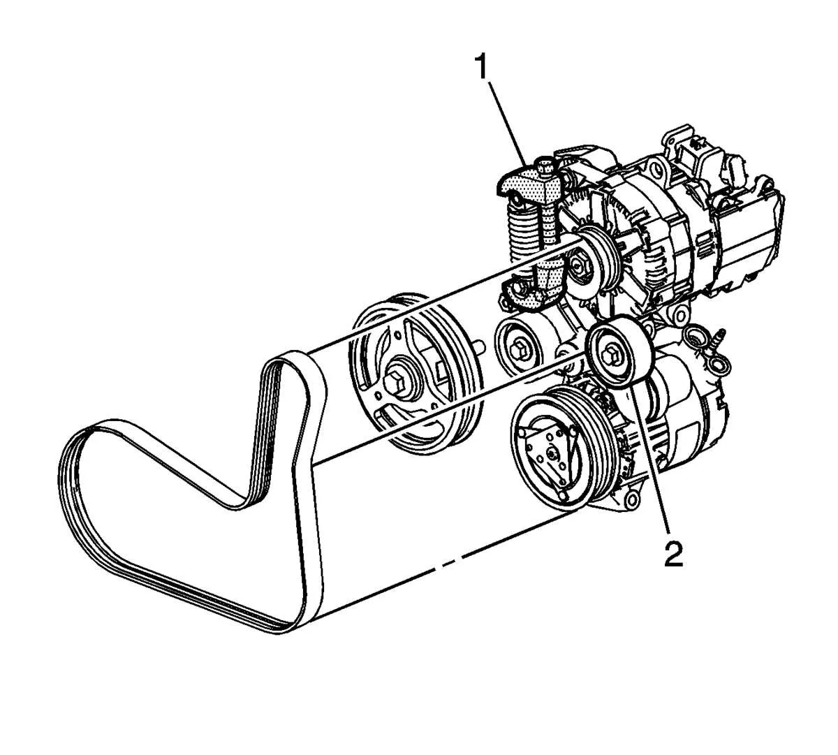 2015 chevy malibu 2.5 serpentine belt diagram