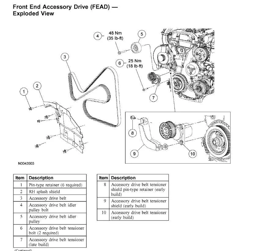 2015 ford fusion belt diagram