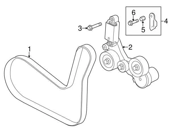 2015 chevy malibu belt diagram