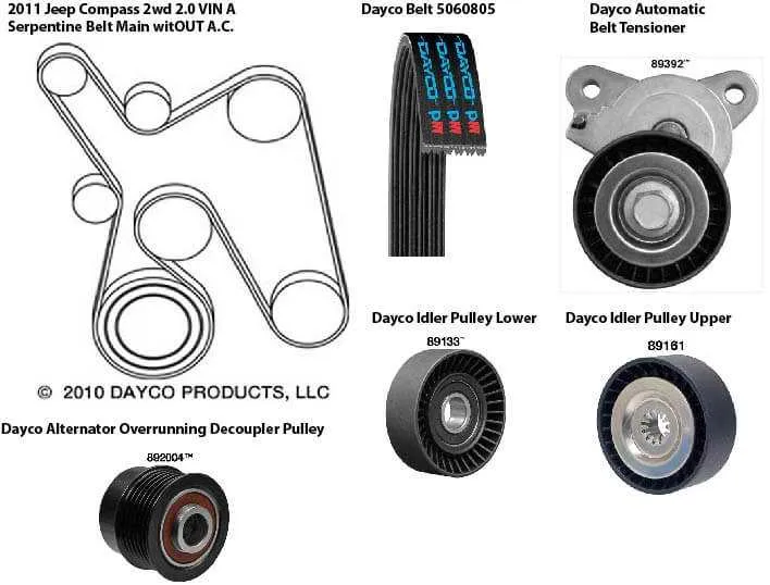2015 jeep patriot serpentine belt diagram