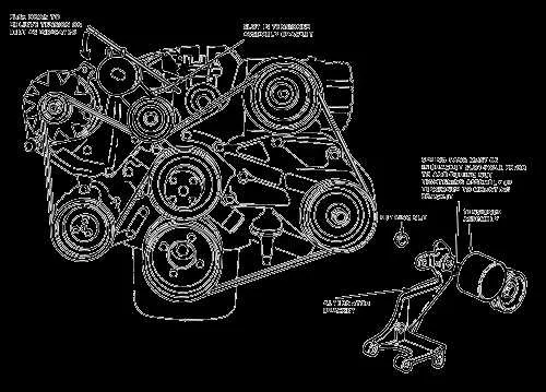 2015 wrx serpentine belt diagram