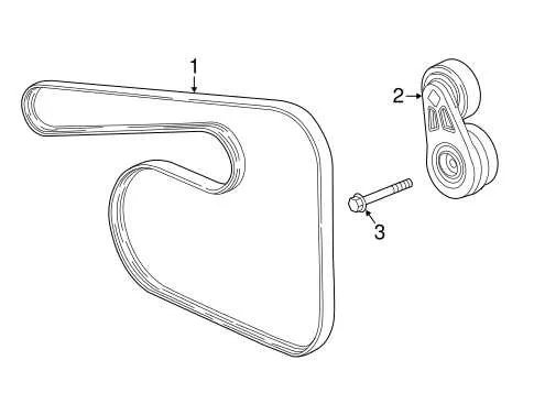 2016 chevy colorado serpentine belt diagram