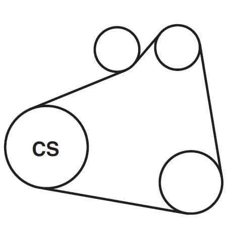 2016 ford explorer serpentine belt diagram