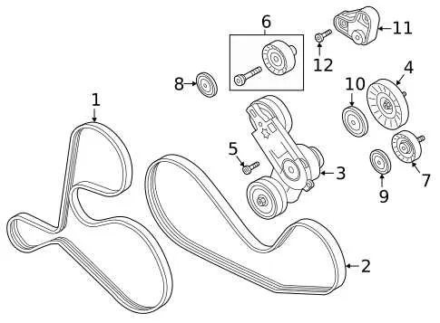2016 ford f150 5.0 belt diagram