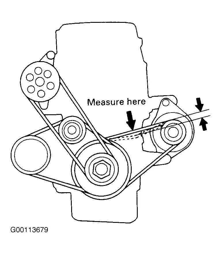 2016 honda hrv belt diagram