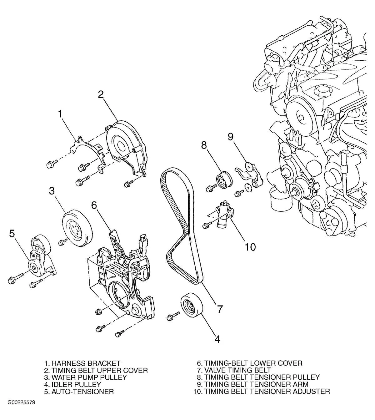 2016 mitsubishi outlander serpentine belt diagram
