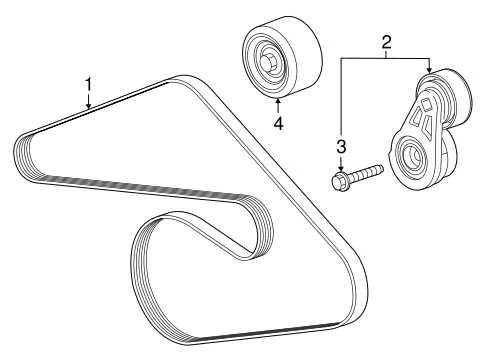 2017 gmc acadia belt diagram