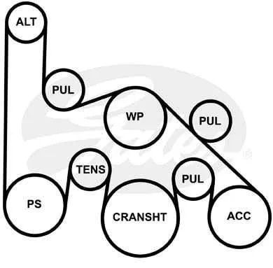 2017 kia sorento 3.3 belt diagram