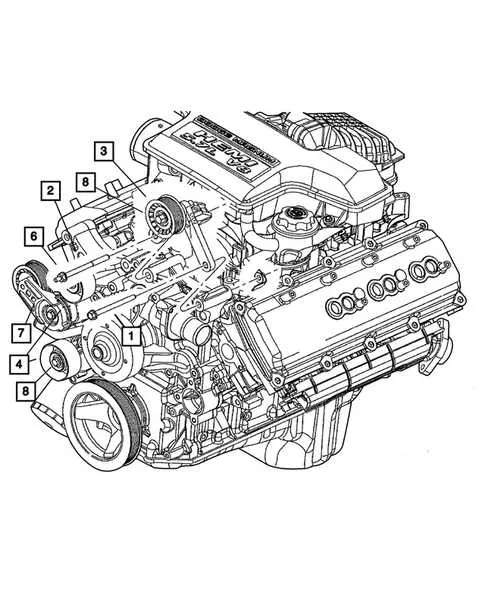 2017 ram 1500 5.7 belt diagram