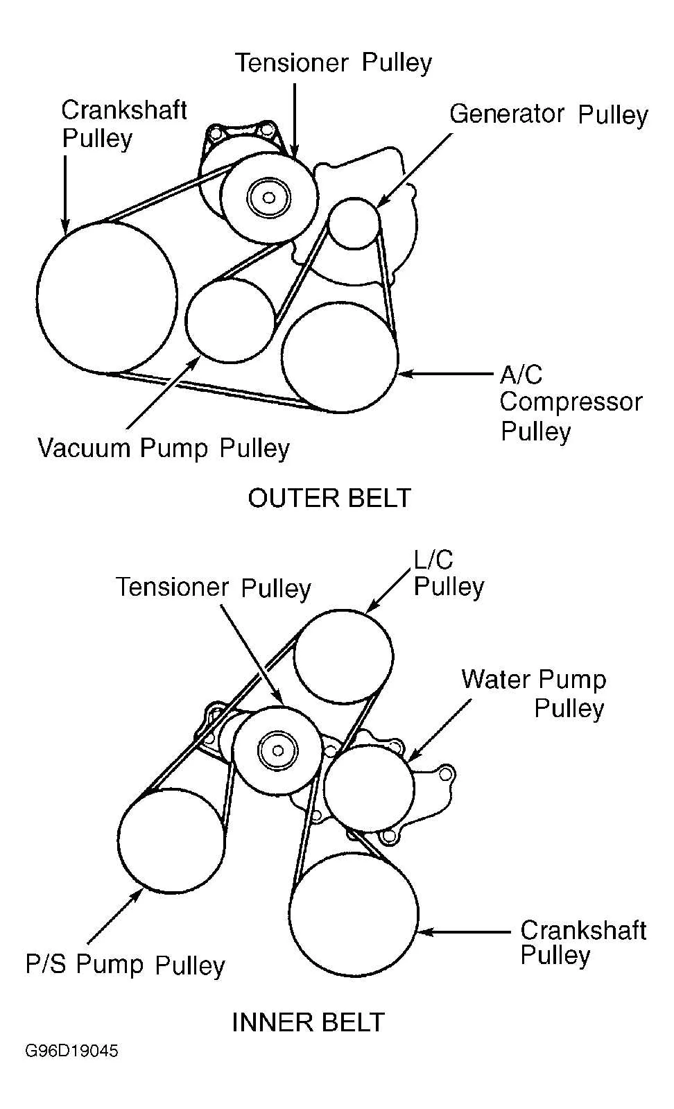 2017 nissan altima 2.5 belt diagram