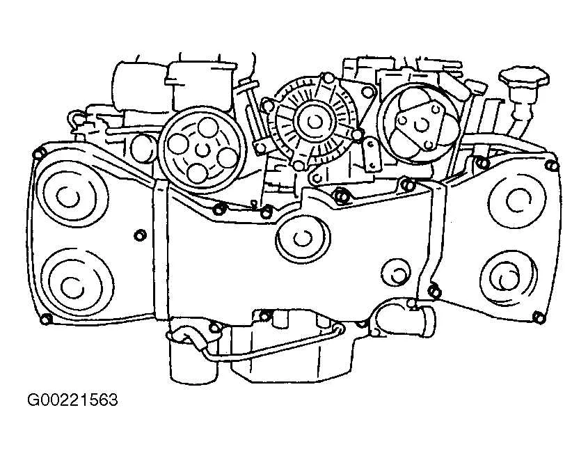 2017 subaru outback serpentine belt diagram