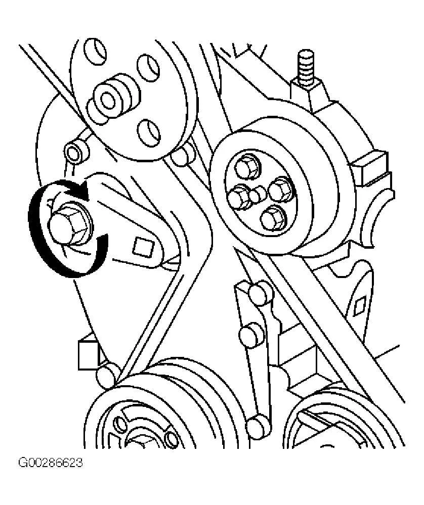 2018 chevy malibu serpentine belt diagram