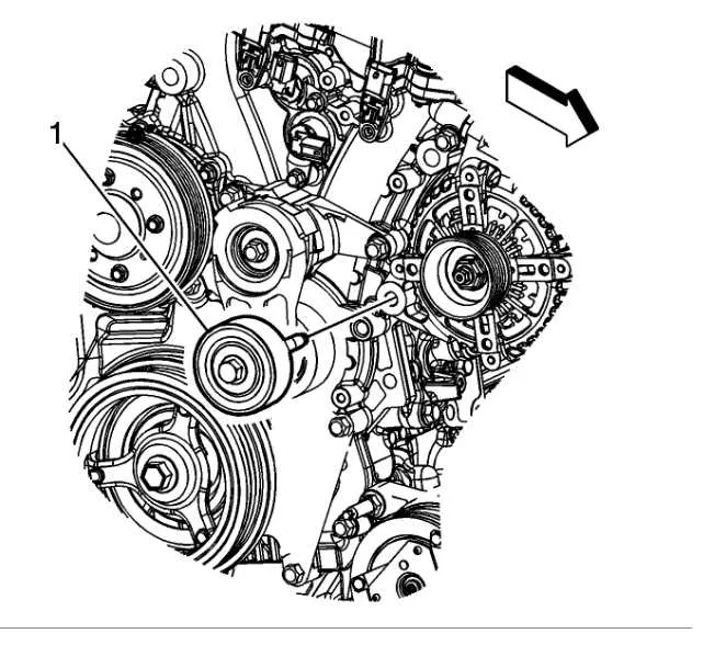 2019 chevy traverse belt diagram