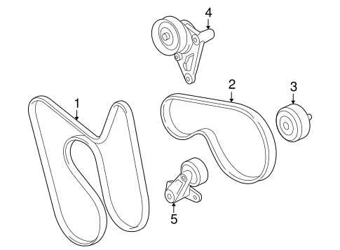 2019 gmc sierra serpentine belt diagram