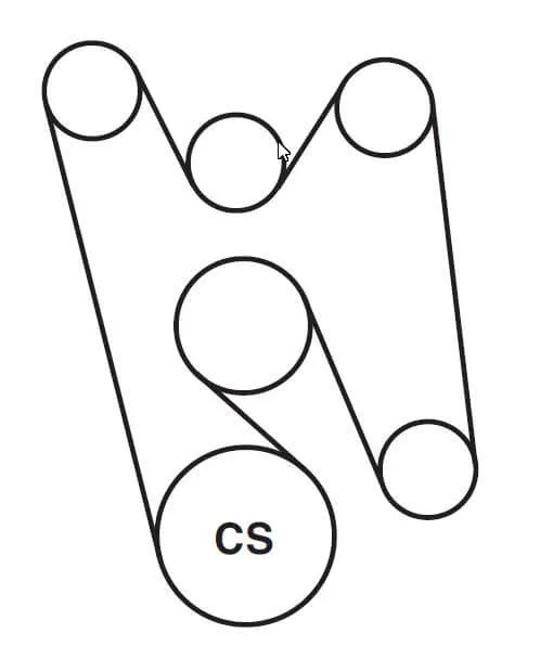 2020 chevy silverado belt diagram