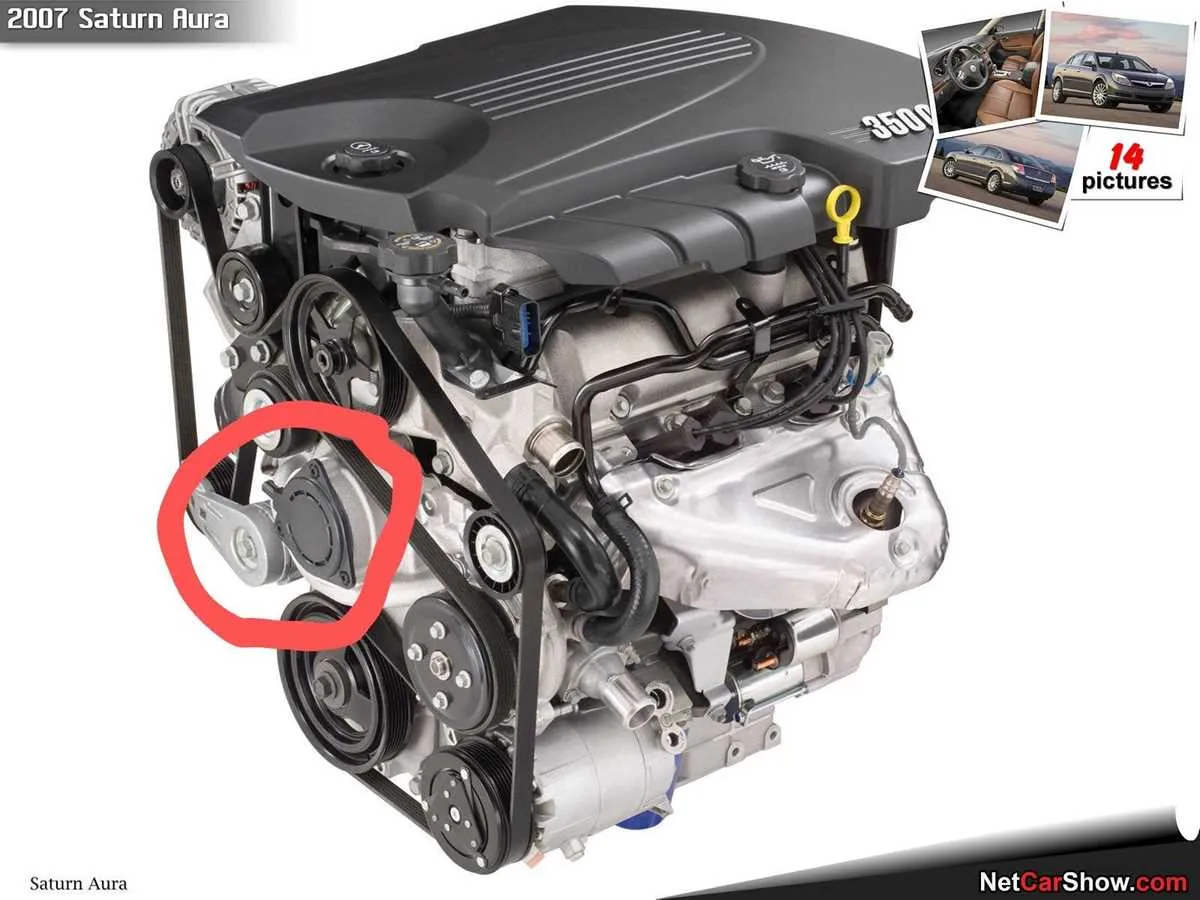 3.6 liter 2012 chevy impala serpentine belt diagram