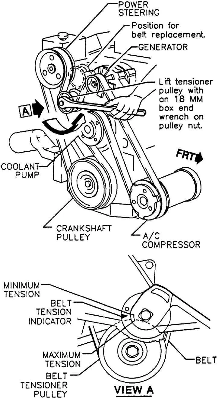 3800 belt diagram