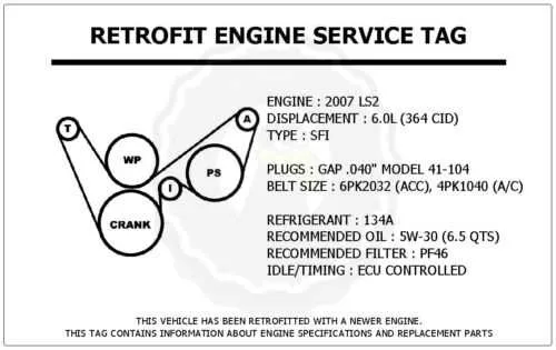 5.7l belt diagram