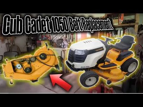 50 inch cub cadet lt1050 deck belt diagram
