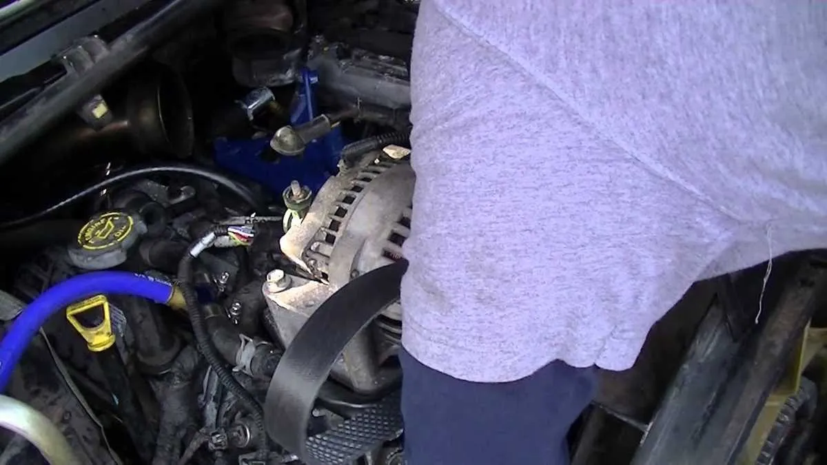 6.0 powerstroke dual alternator belt diagram