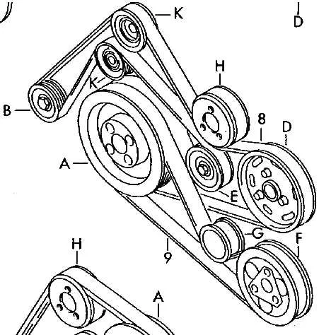 6.2 belt diagram