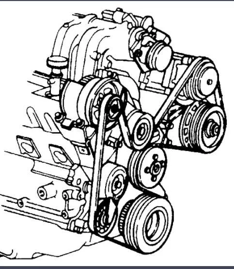 6.4 belt diagram