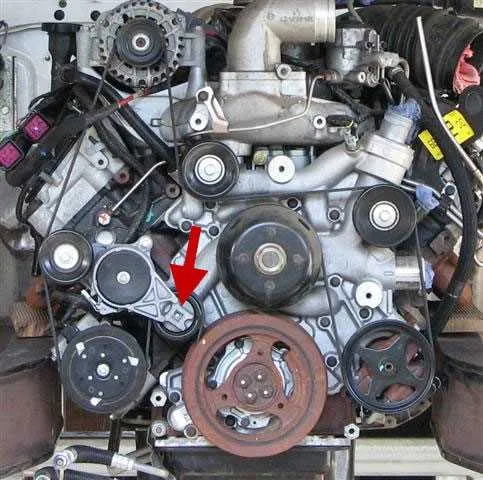 6.6 duramax belt diagram dual alternator