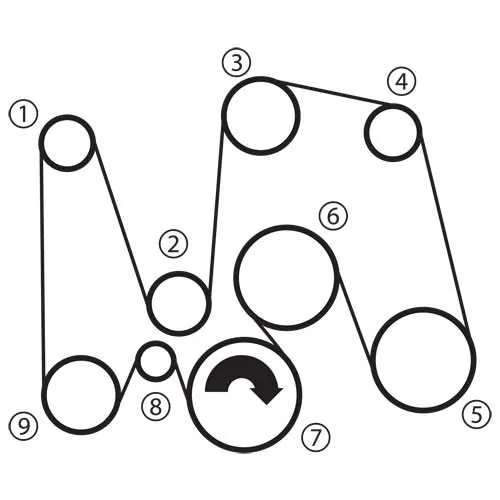 6.7 routing 6.7 cummins serpentine belt diagram