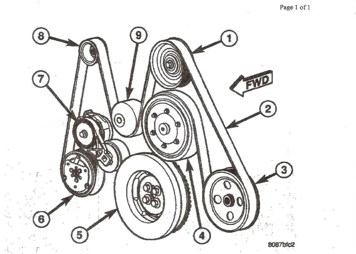 6.7 belt diagram