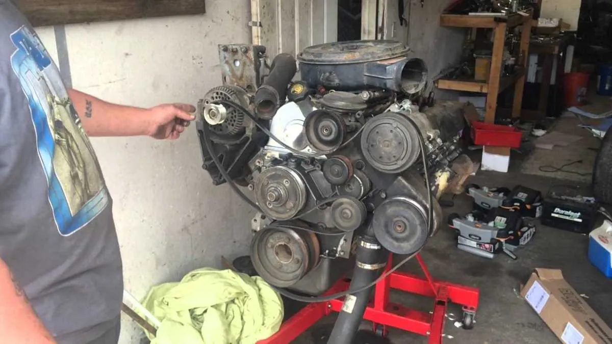 6.7 powerstroke dual alternator belt diagram
