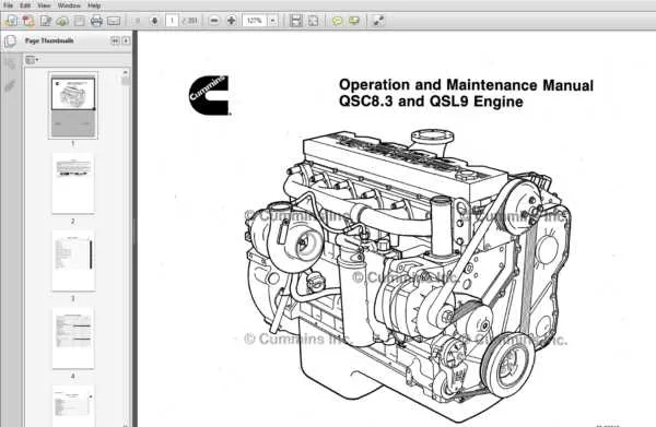 8.3 cummins belt diagram