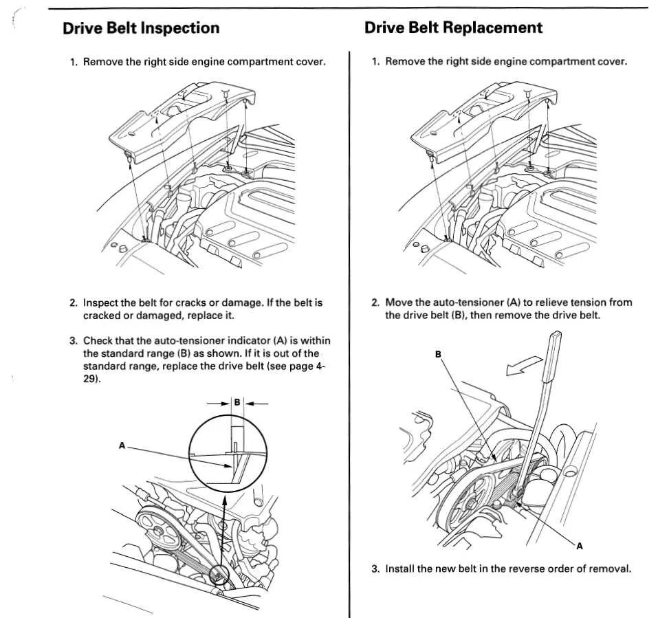 acura mdx serpentine belt diagram