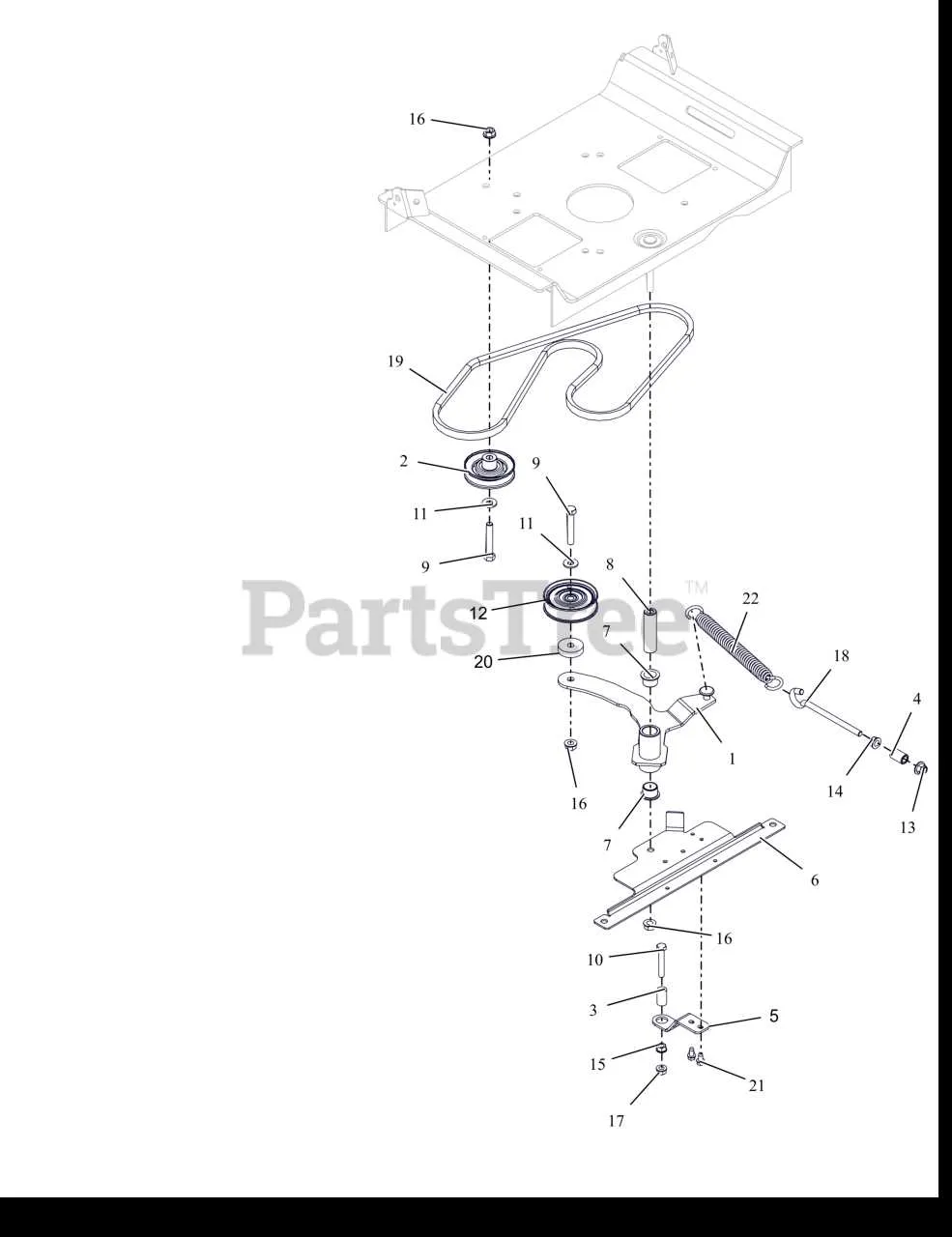 ariens ikon 52 belt diagram
