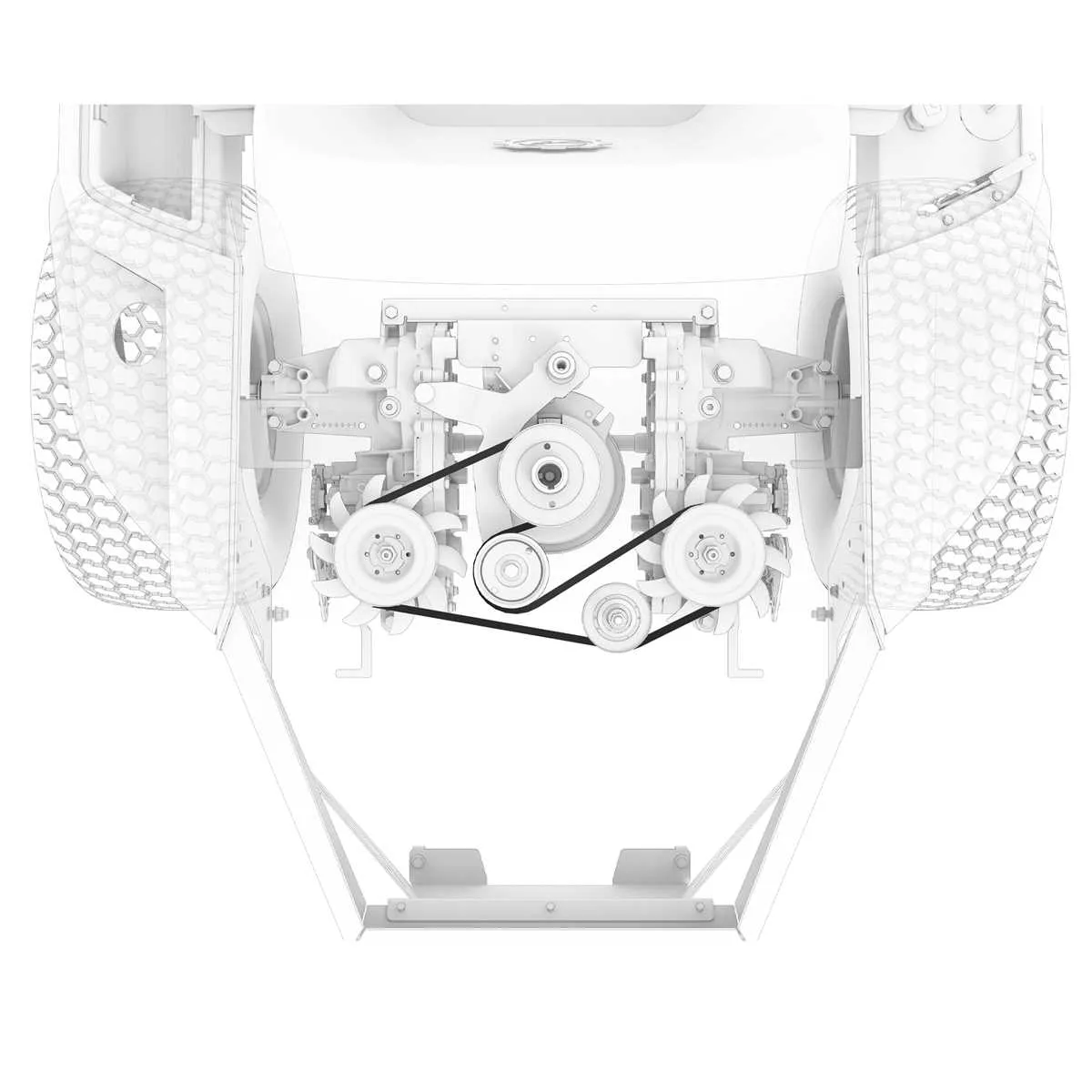 ariens ikon xd belt diagram