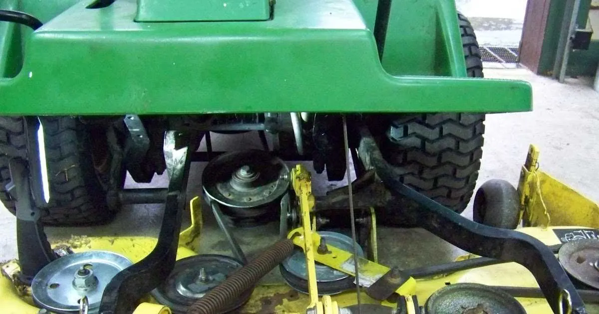 belt diagram for john deere f525