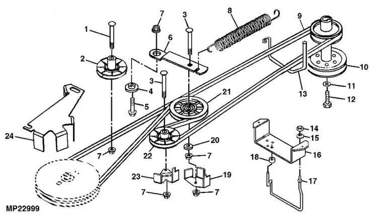 belt diagram john deere d140