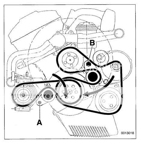 bmw e46 belt diagram
